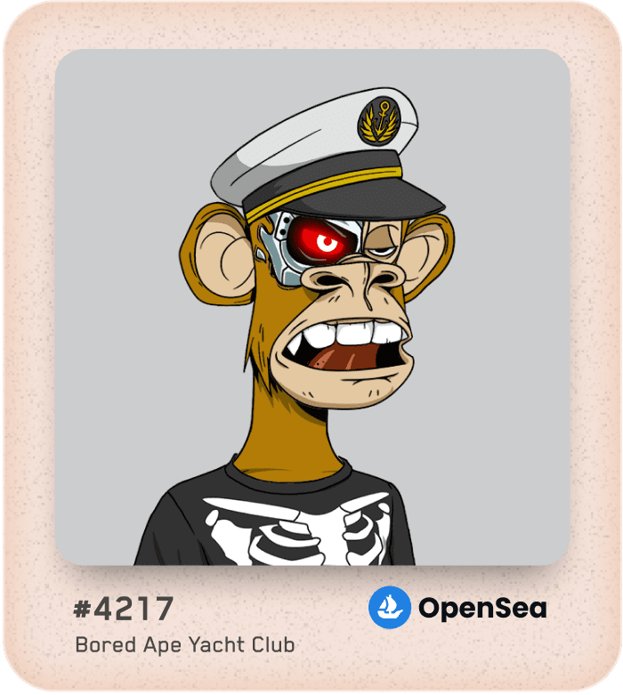 Sıkılmış Maymun Yat Kulübü #4217